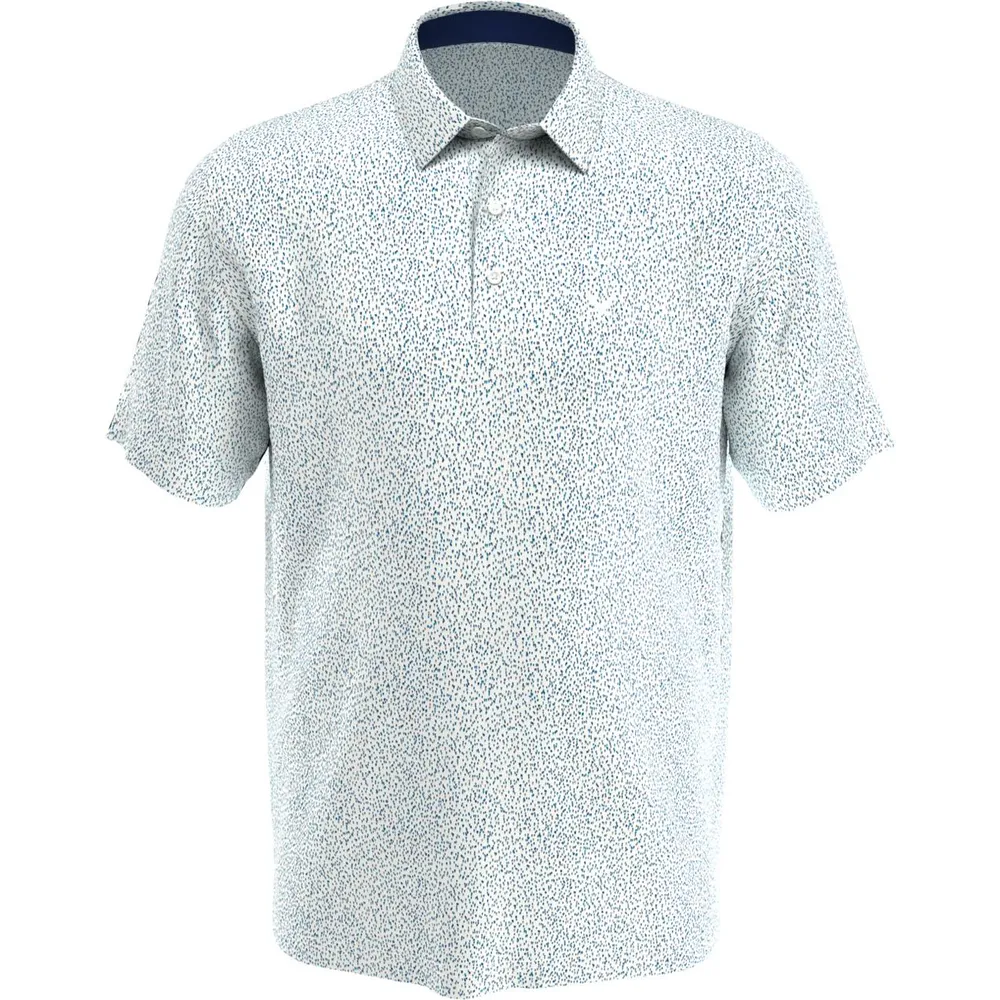 Men's All Over Printed Swing Tech Short Sleeve Polo