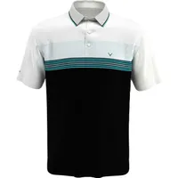 Men's Engineered Micro Geo Jacquard Short Sleeve Polo