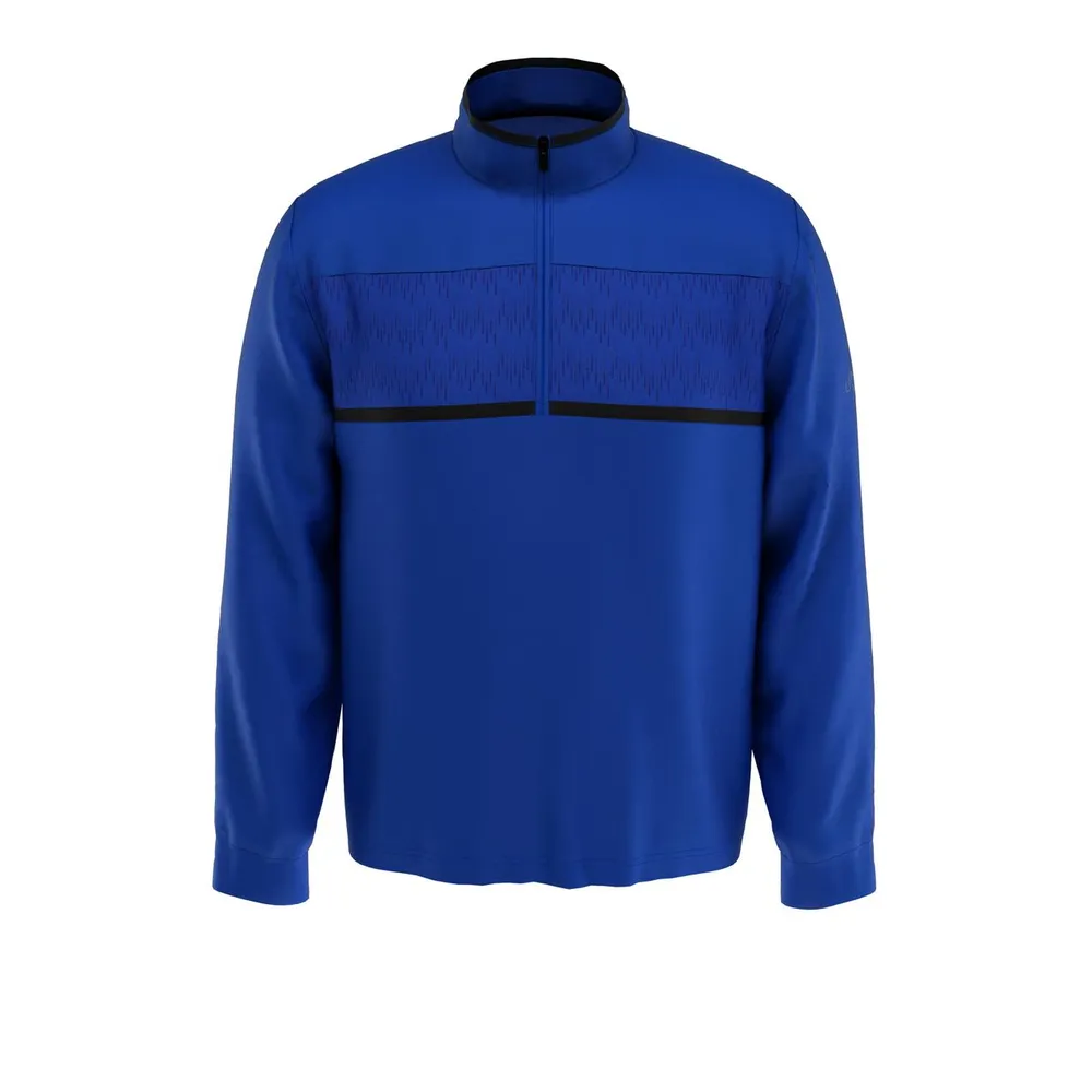 Men's Pierced Rain Printed 1/4 Zip Pullover