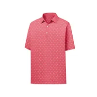 Men's Lisle Weather Print Short Sleeve Polo