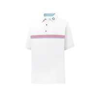 Men's Lisle Chestband Short Sleeve Polo