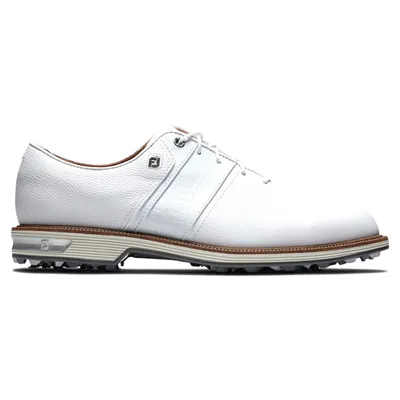 Men's DryJoys Premiere Packard Spiked Golf Shoe - White