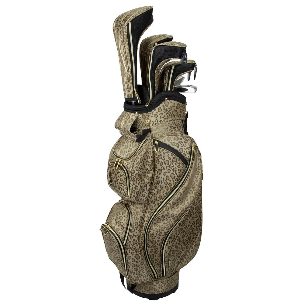 Flame 11-Piece Package Set - Bronze Leopard