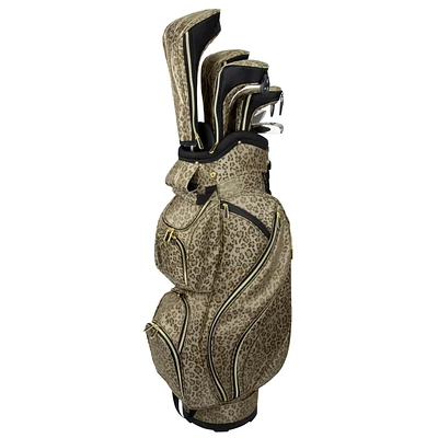 Flame 11-Piece Package Set - Bronze Leopard