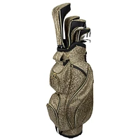 Flame 11-Piece Package Set - Bronze Leopard