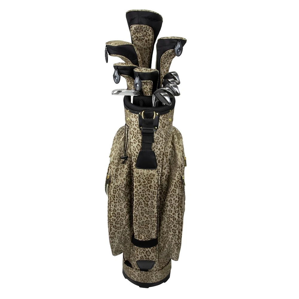 Flame 11-Piece Package Set - Bronze Leopard
