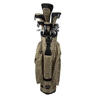 Flame 11-Piece Package Set - Bronze Leopard