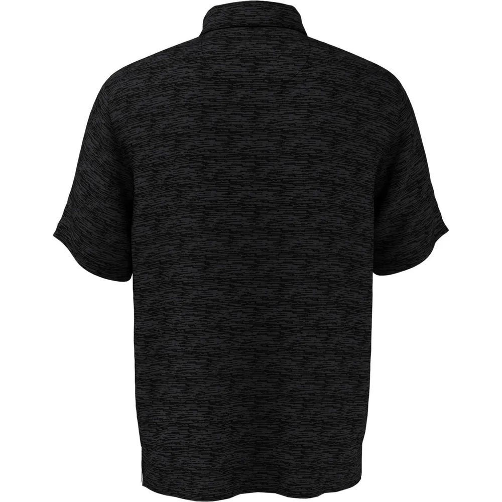 Men's Melange Short Sleeve Polo