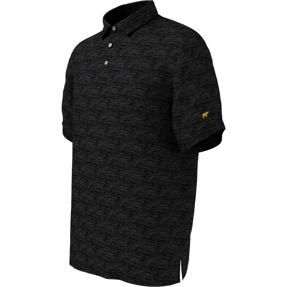 Men's Melange Short Sleeve Polo