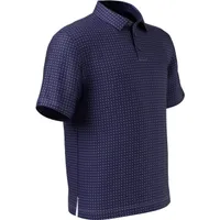 Men's All Over Geo Print Short Sleeve Polo