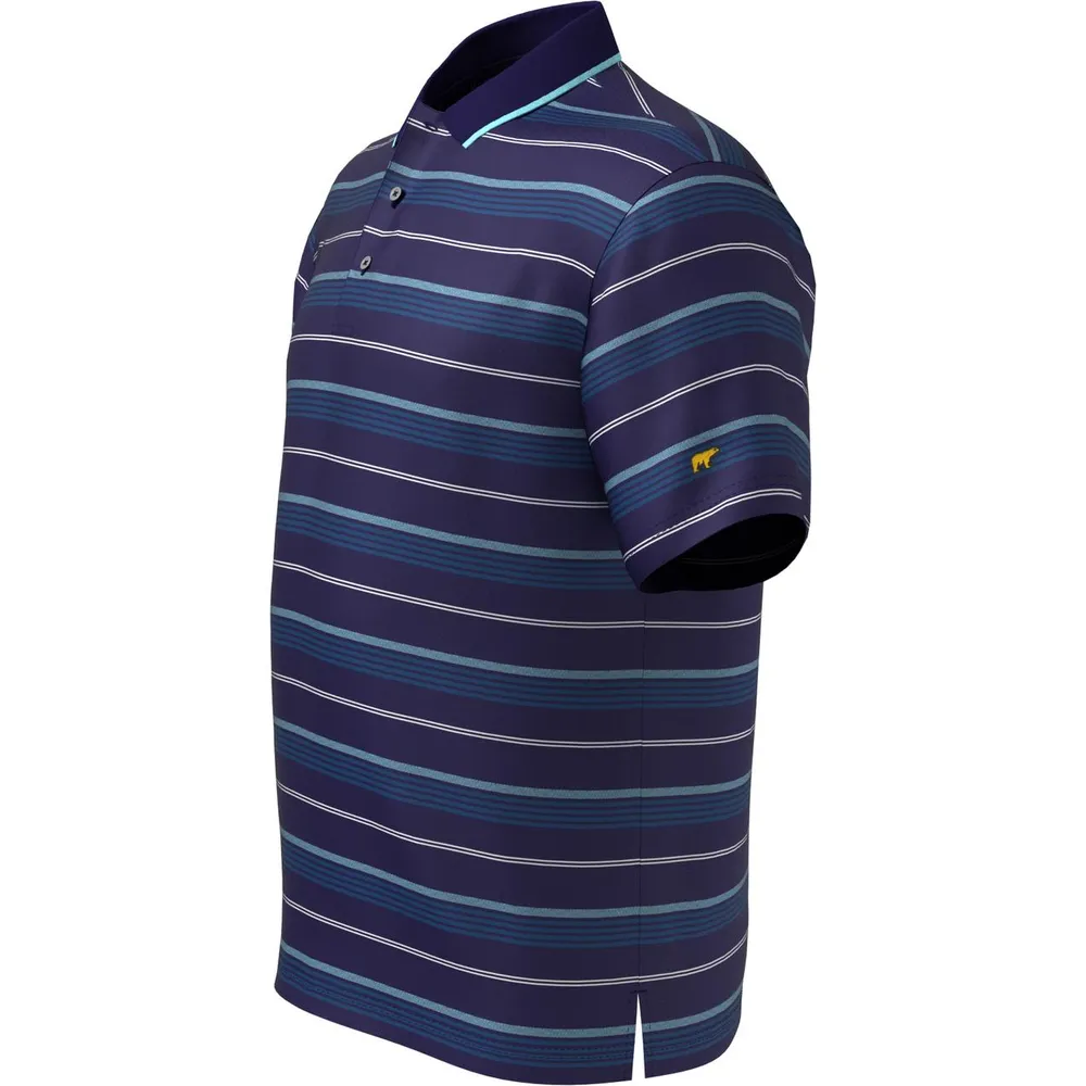 Men's All Over Birdseye Short Sleeve Polo