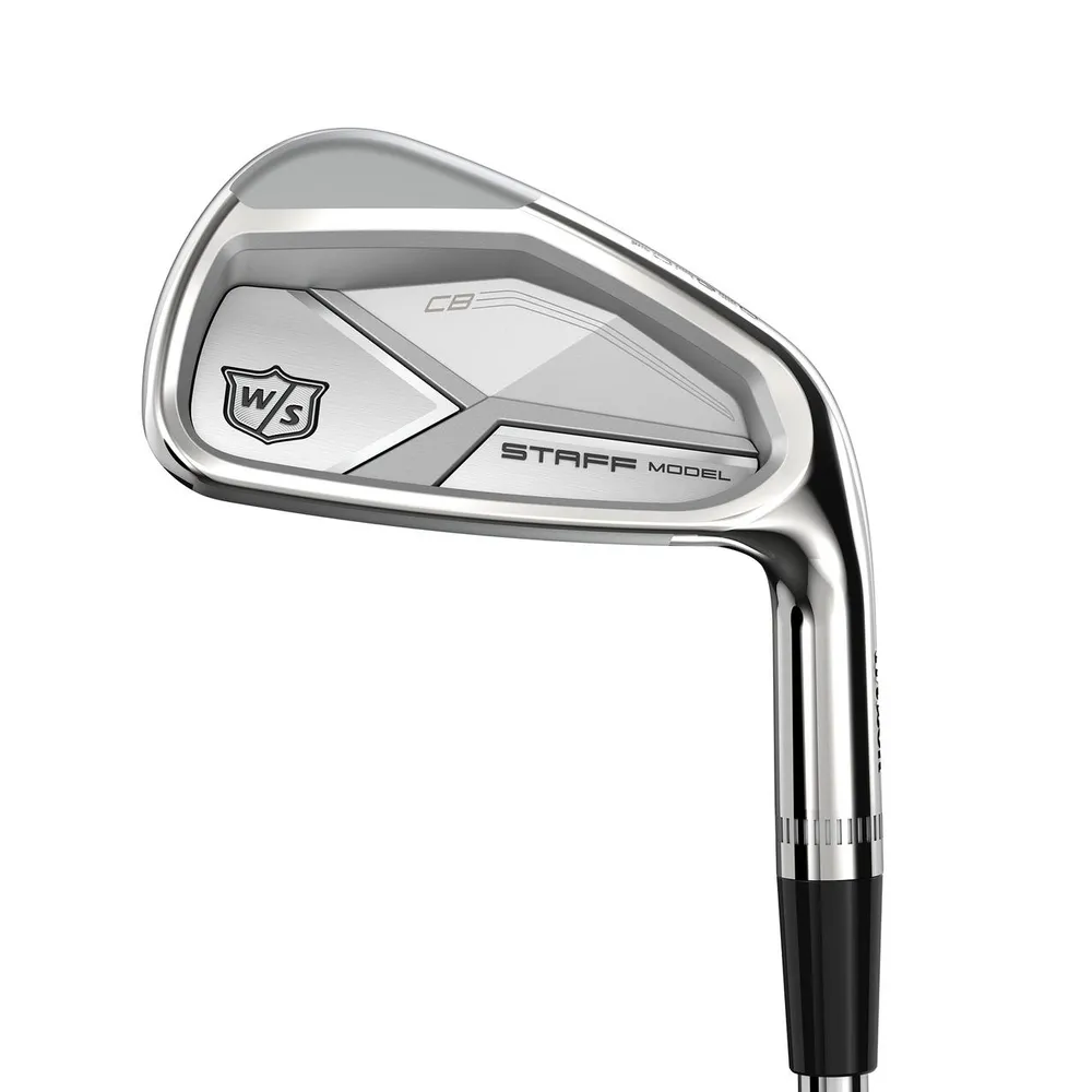 Staff Model CB 4-PW Iron Set with Steel Shafts