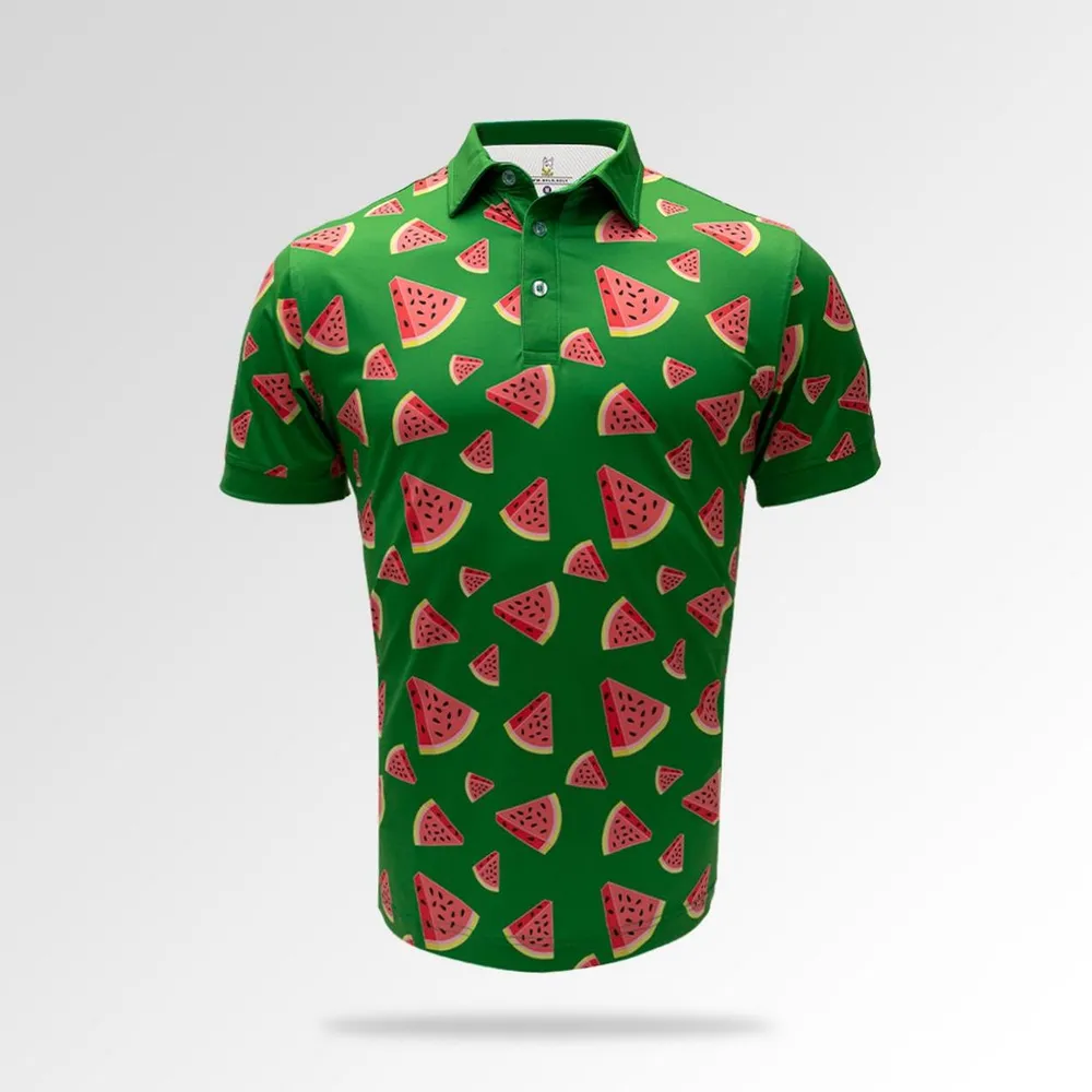 Men's Water Melonee Short Sleeve Polo