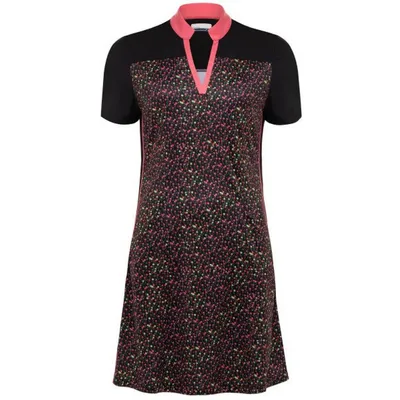 Women's Funfetti Printed Short Sleeve Dress