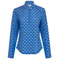 Women's Sun Protection UPF 50 Geo Print Long Sleeve Top