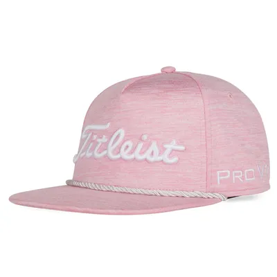 Men's Pink Out Tour Space Dye Rope Snapback Cap