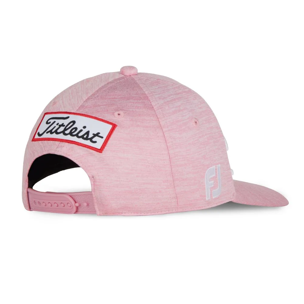 Men's Pink Out Tour Space Dye Semi Curve Adjustable Cap