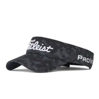 Men's Black Camo Tour Performance Visor