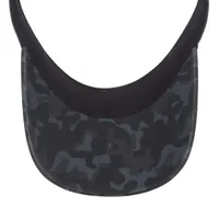 Men's Black Camo Tour Performance Visor