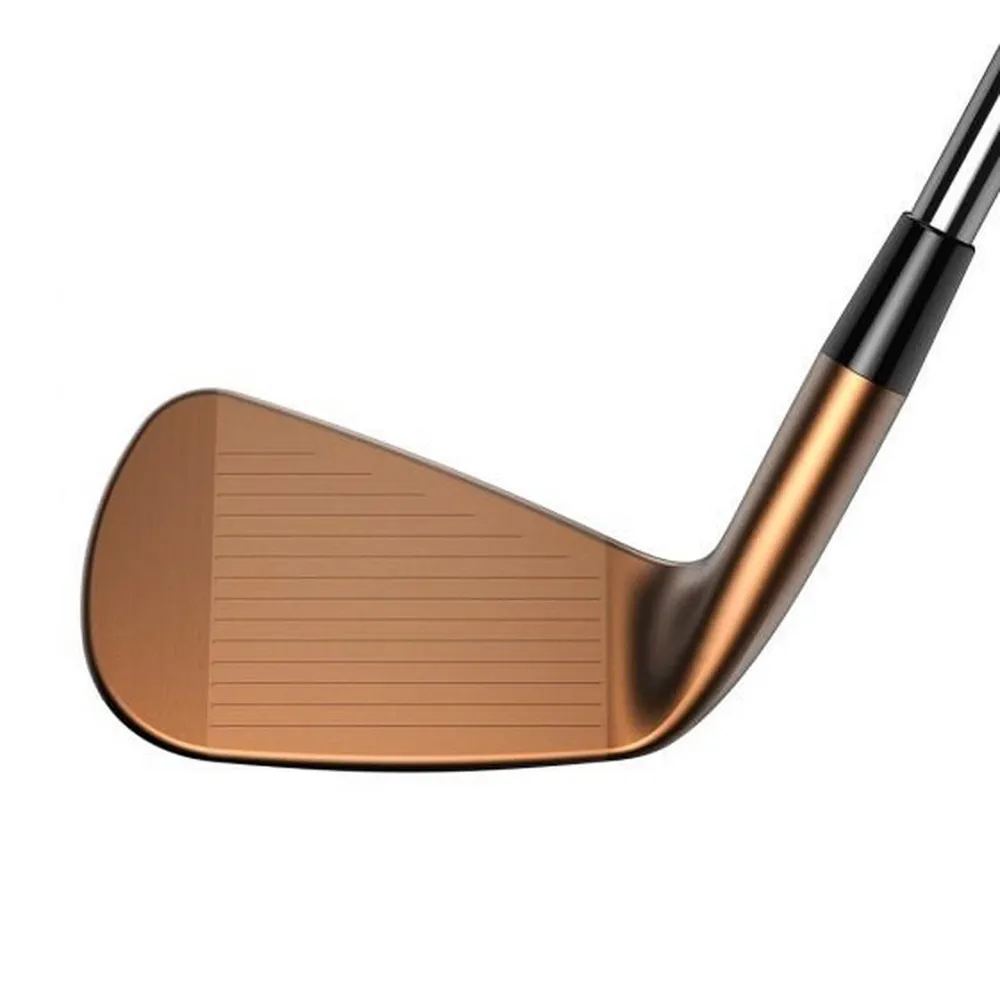 Forged Tec Copper 4-PW Iron Set with Steel Shafts