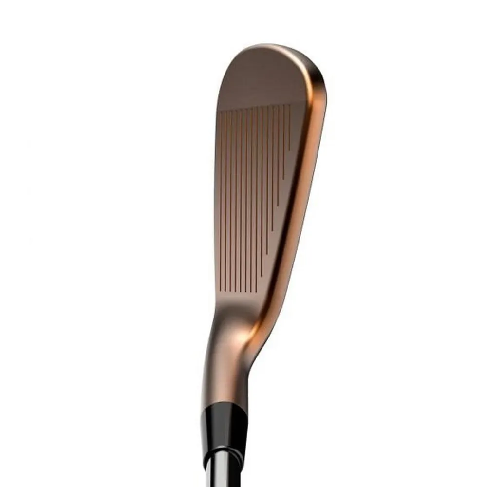 Forged Tec Copper 4-PW Iron Set with Steel Shafts