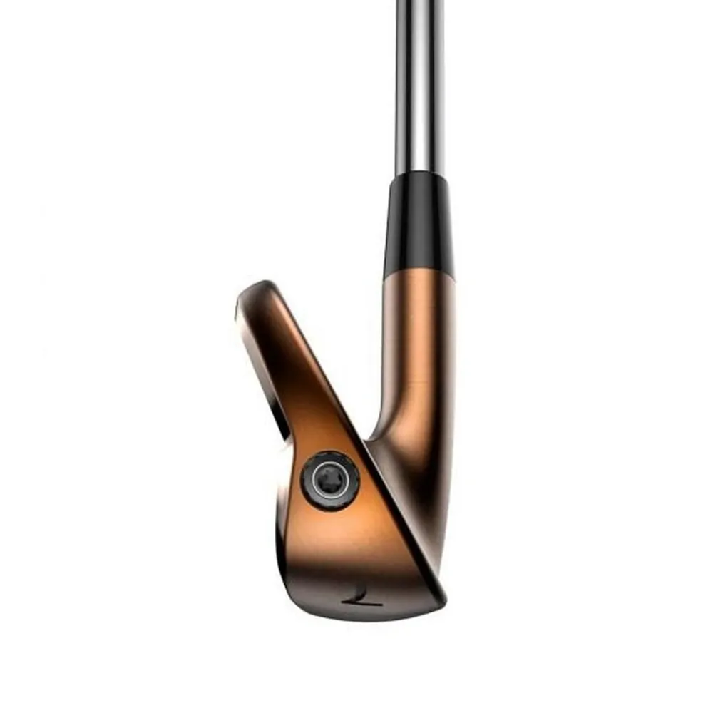 Forged Tec Copper 4-PW Iron Set with Steel Shafts