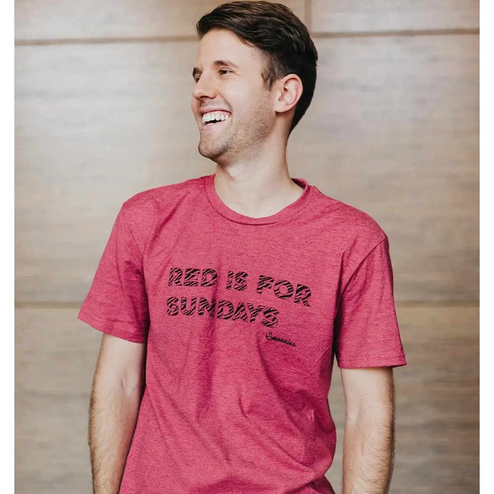 Men's Red is For Sundays T-Shirt