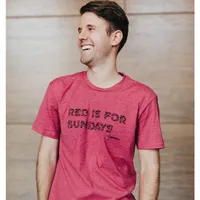 Men's Red is For Sundays T-Shirt