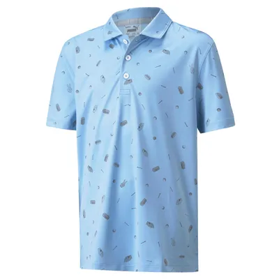 Boys' MATTR Snack Shack Short Sleeve Polo