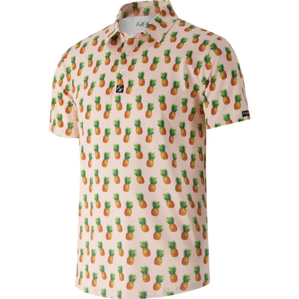 Men's Fineapple Short Sleeve Polo