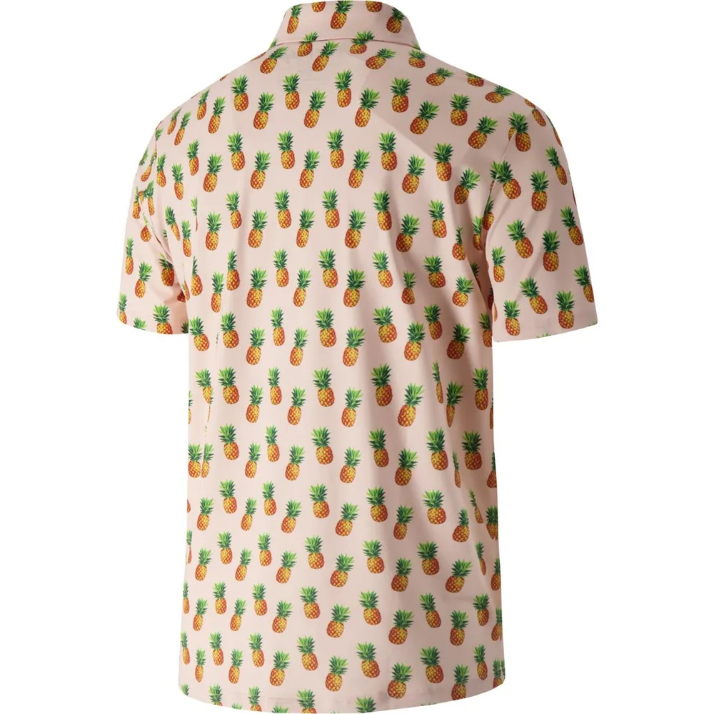 Men's Fineapple Short Sleeve Polo