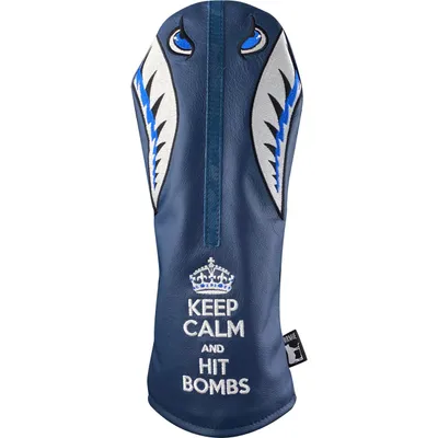 Keep Calm and Hit Bombs Driver Headcover - Razzle Dazzle Collection