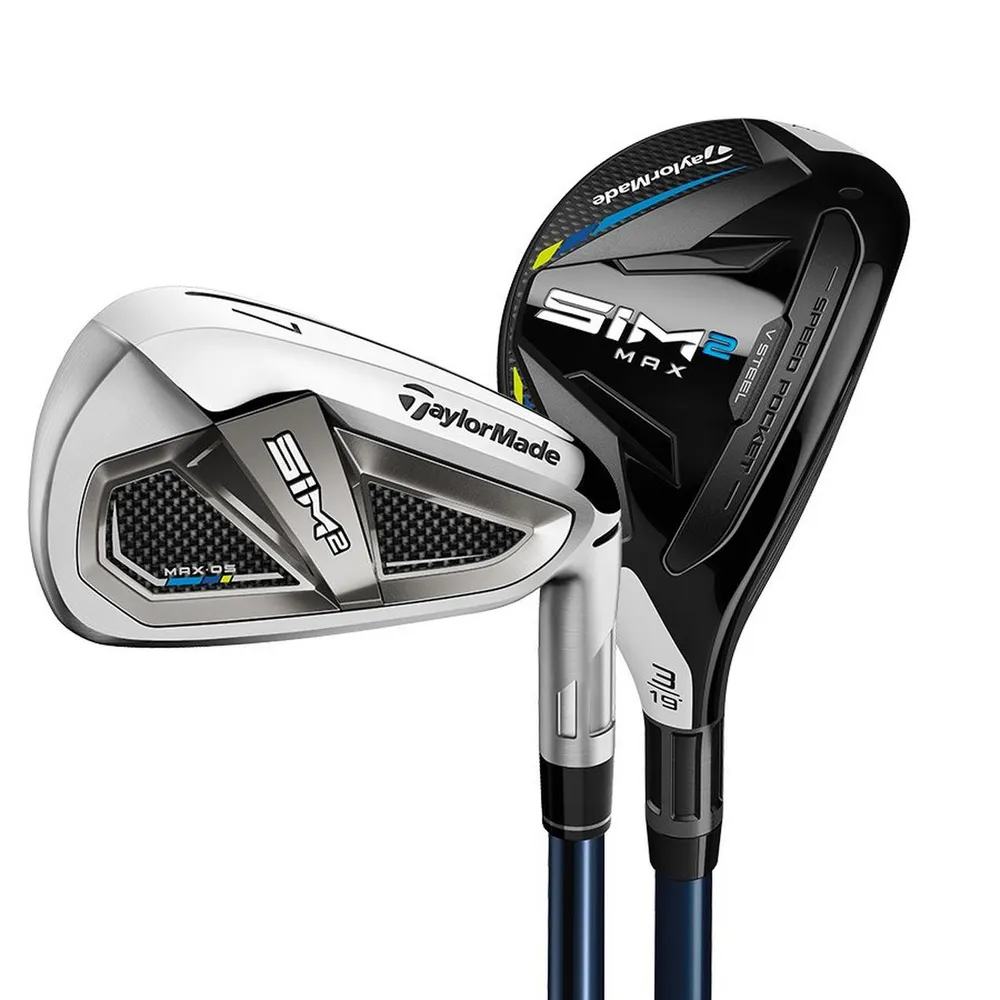 SIM2 Max OS 4H 5H 6-PW AW Combo Iron Set with Graphite Shafts