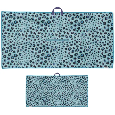 Electric Leopard Microfiber Tour Towel