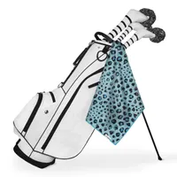 Electric Leopard Microfiber Tour Towel