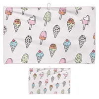 Ice Cream Drip Microfiber Cart Towel