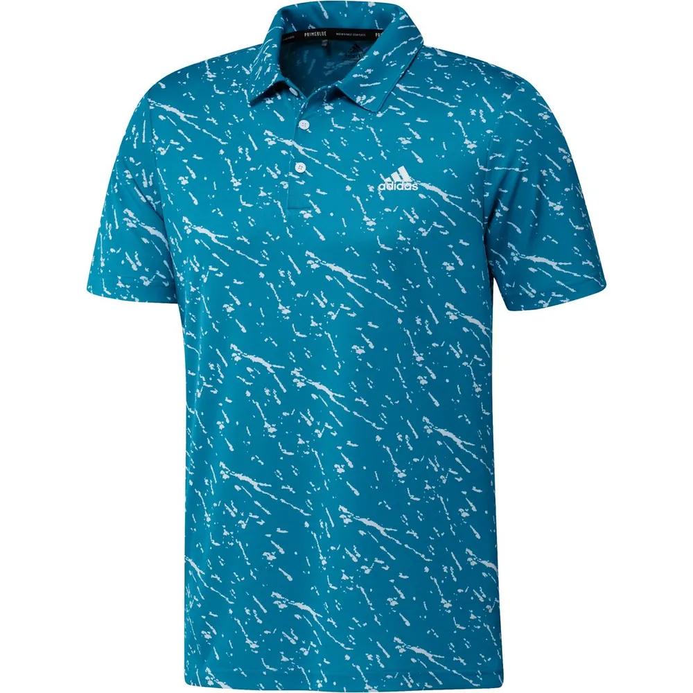 Men's Prime Blue Short Sleeve Polo