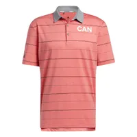 Men's Canada Ultimate 365 Heather Stripe Short Sleeve Polo