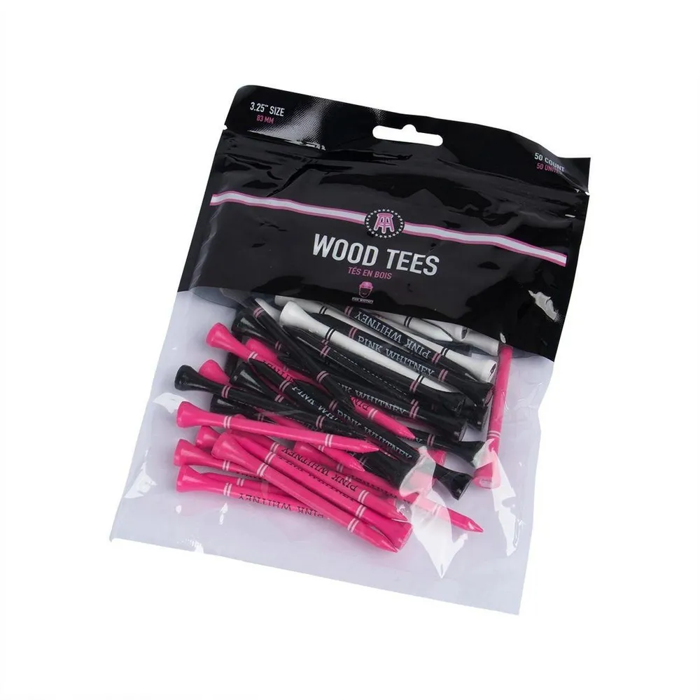 Pink Whitney 3 1/4 50 Pack Tees