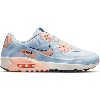 Nike Air Max 90 G NRG Spikeless Golf Shoe-Blue