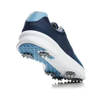 Men's Contour Spiked Golf Shoe-Navy