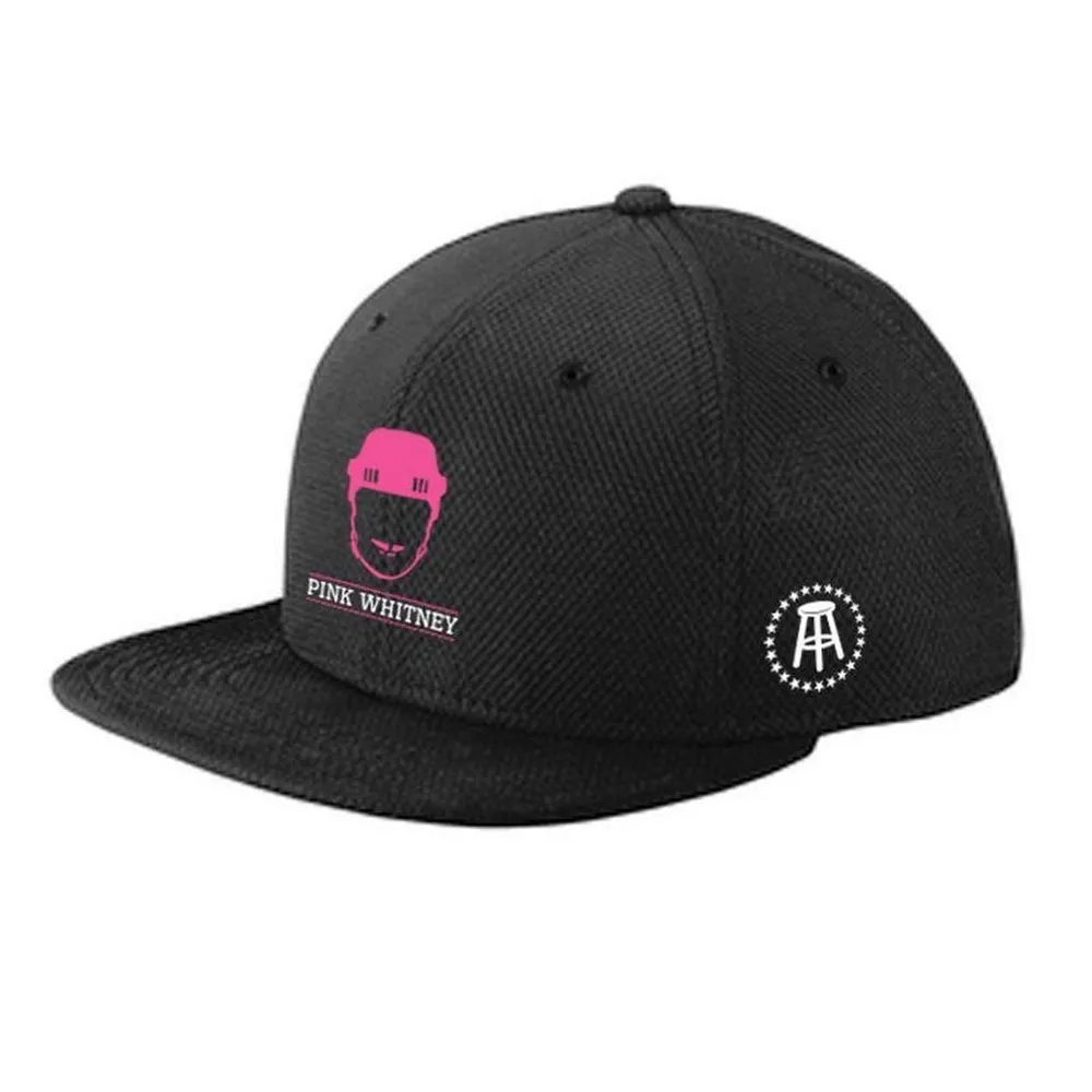 Men's Pink Whitney Big Logo Cap