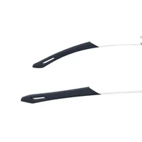 Playmaker Matte White/Baseball Tuned Blue Mirror Sunglasses