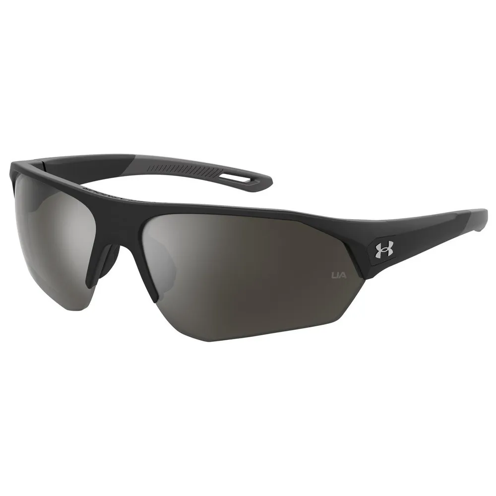 Playmaker Shiny Black/Grey/Silver Mirror Sunglasses