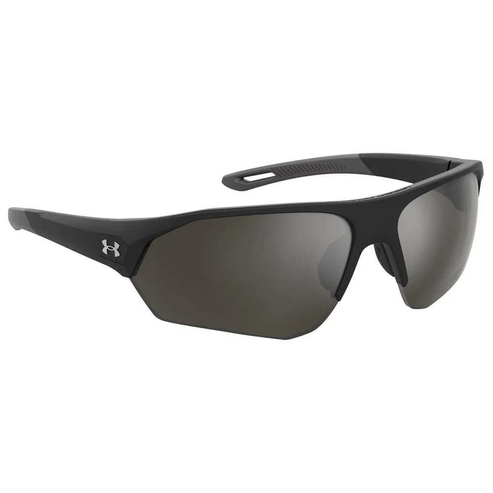 Playmaker Shiny Black/Grey/Silver Mirror Sunglasses