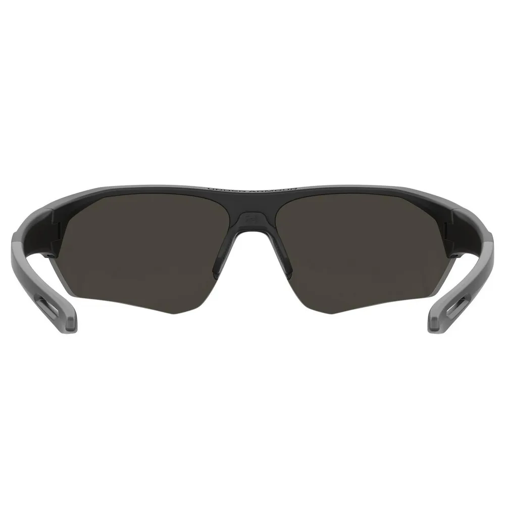 Playmaker Shiny Black/Grey/Silver Mirror Sunglasses