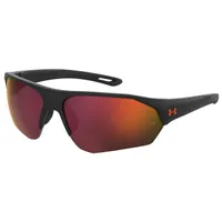 Playmaker Matte Black/Grey/Orange Mirror Sunglasses