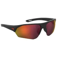 Playmaker Matte Black/Grey/Orange Mirror Sunglasses