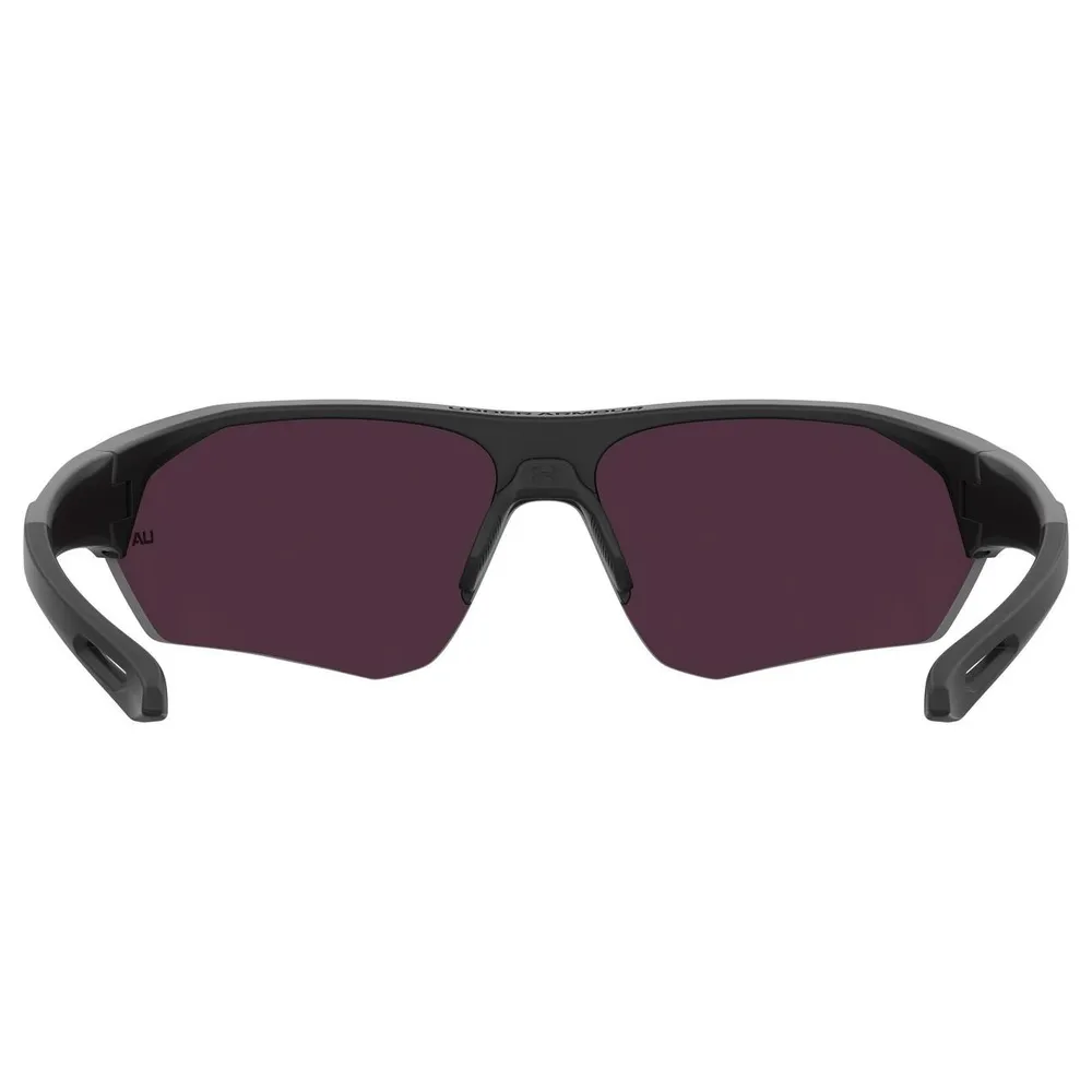 Playmaker Matte Black/Grey/Orange Mirror Sunglasses