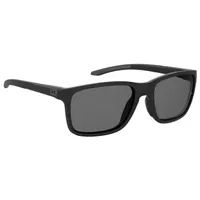 Hustle Matte Black/Grey Polarized Sunglasses